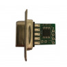 Mini RS232 Level shifter/translator in DB9 two pack