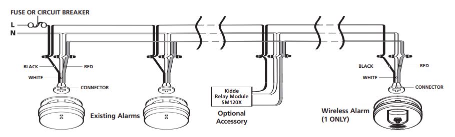 kidde wired wireless bridge